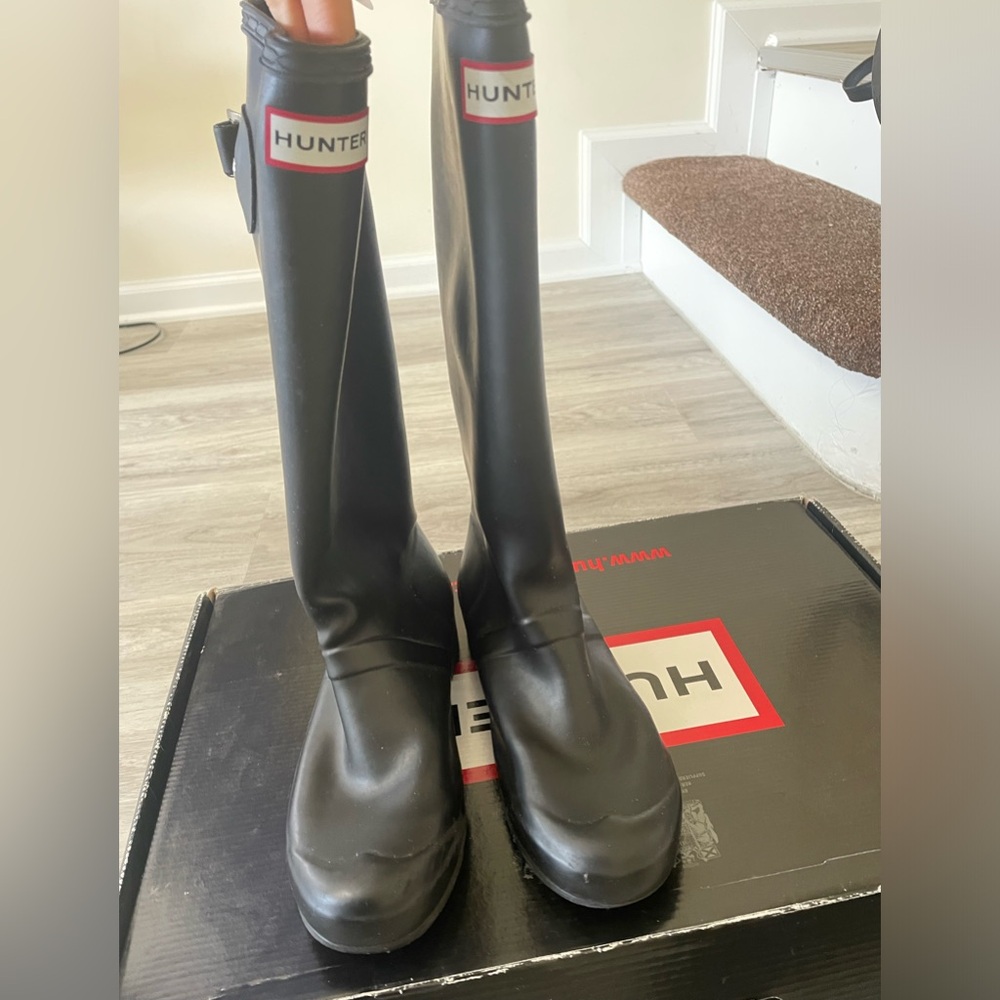 Black Hunter rain boots